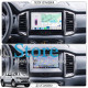Штатная магнитола Lesko для Ford Ranger III Рестайлинг 2015-2019 экран 9" 4/64Gb CarPlay 4G Wi-Fi GPS Prime