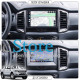 Штатная магнитола Lesko для Ford Ranger III Рестайлинг 2015-2019 экран 9" 6/128Gb 4G Wi-Fi GPS Top