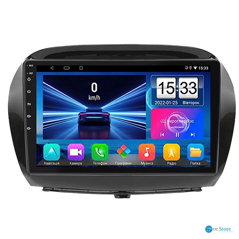 Штатная магнитола Lesko для Honda FR-V  2004-2009 экран 10" 2/32Gb Wi-Fi GPS Base