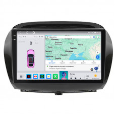 Штатная магнитола Lesko для Honda FR-V  2004-2009 экран 10" 4/64 QLED CarPlay 4G Wi-Fi GPS 360 Prime