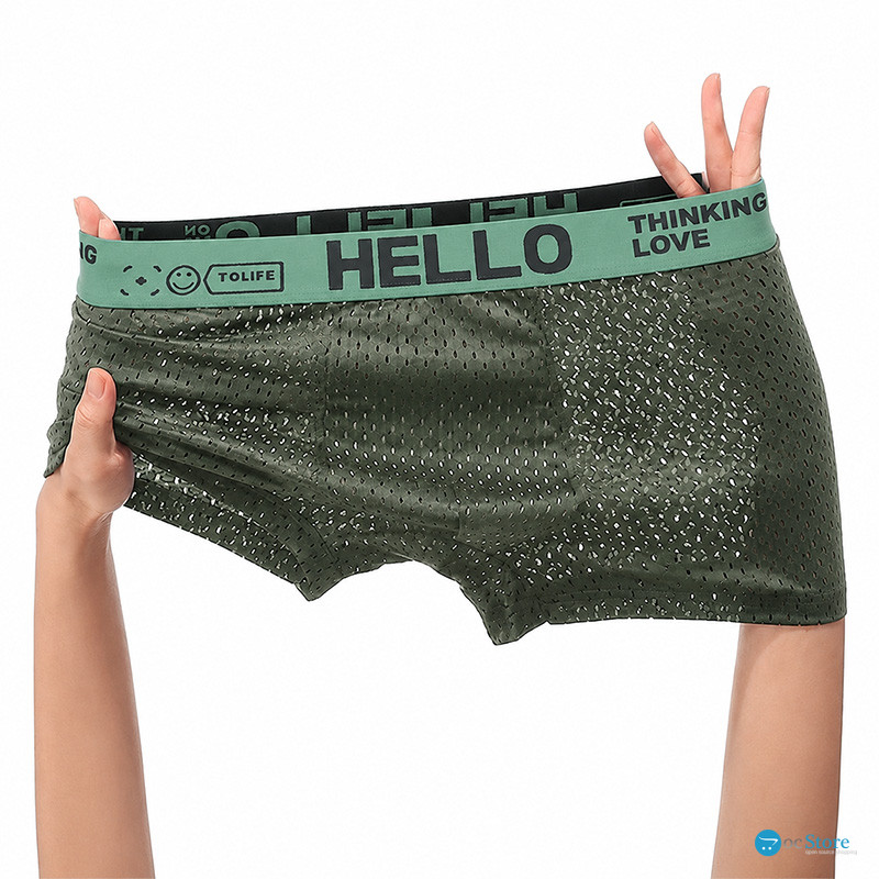 Мужские трусы боксеры PA3229 Army Green 3XL