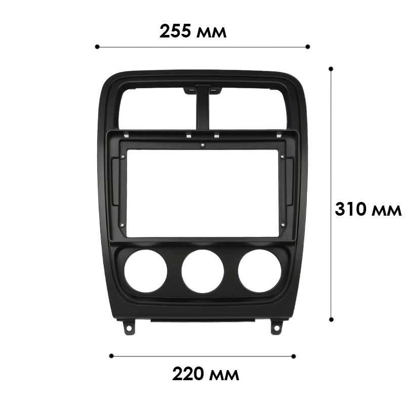 Переходная рамка Dodge Caliber 2009-2013 (5140) 9"