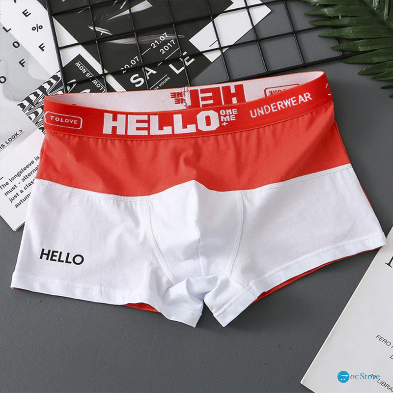 Набор мужских трусов боксеров PB3259 Coral/Gray/Black из 3 шт  M