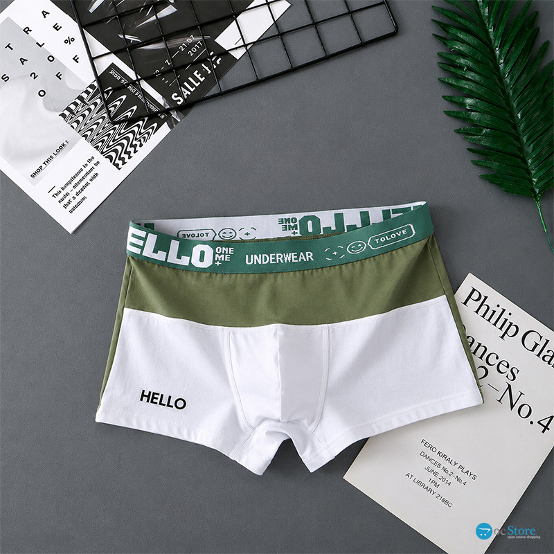 Набор мужских трусов боксеров PB3259 Green/Gray/Black из 3 шт  M