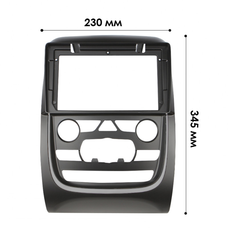 Переходная рамка Dodge Durango 2014-2020 (7878) 9"