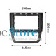 Переходная рамка Volkswagen Jetta 2005-2009 Golf 2003-2008 Auto AC (1012) 10,1"