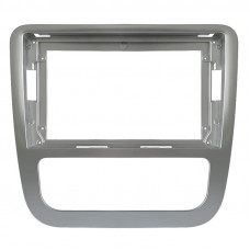 Переходная рамка Volkswagen Scirocco 2009-2014 Manual AC (7560) 9" Silver