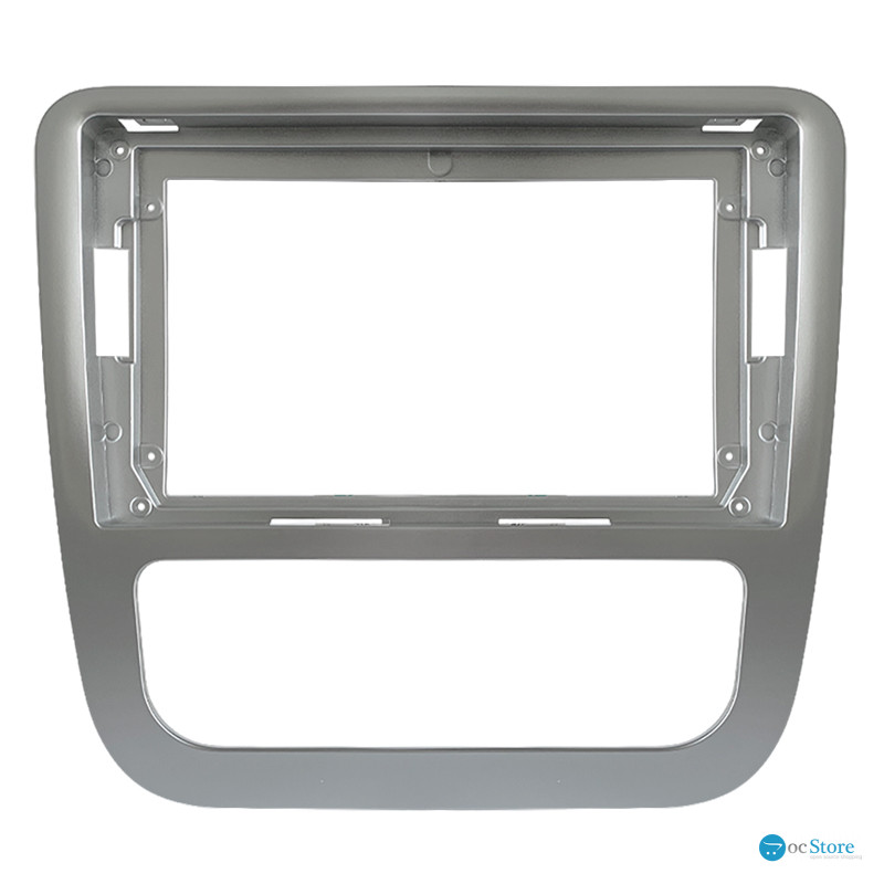 Переходная рамка Volkswagen Scirocco 2009-2014 Manual AC (7560) 9" Silver