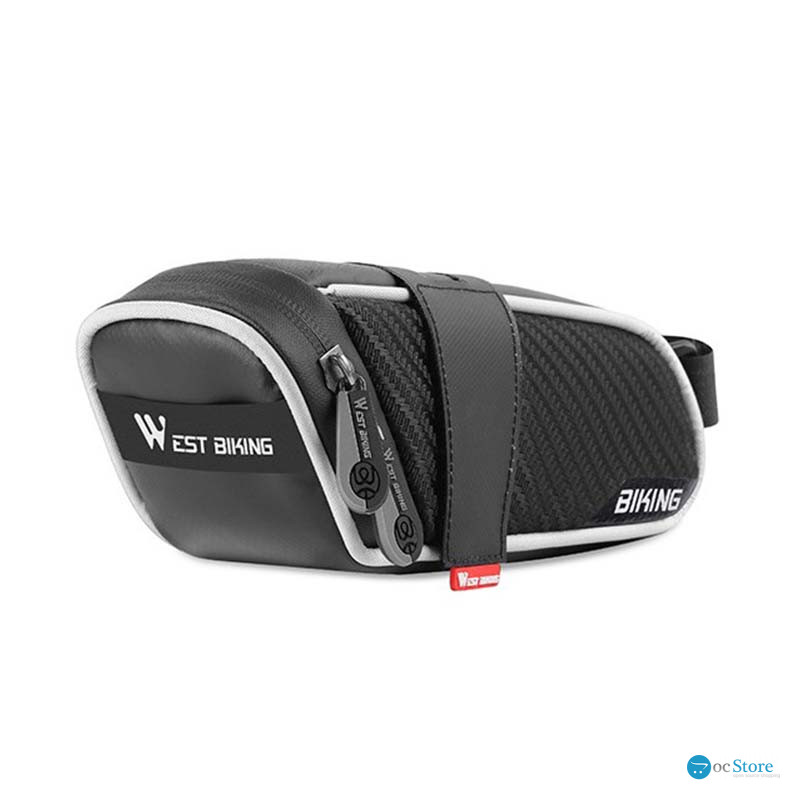 Сумка велосипедная West Biking 0707229 под седло Black + Gray