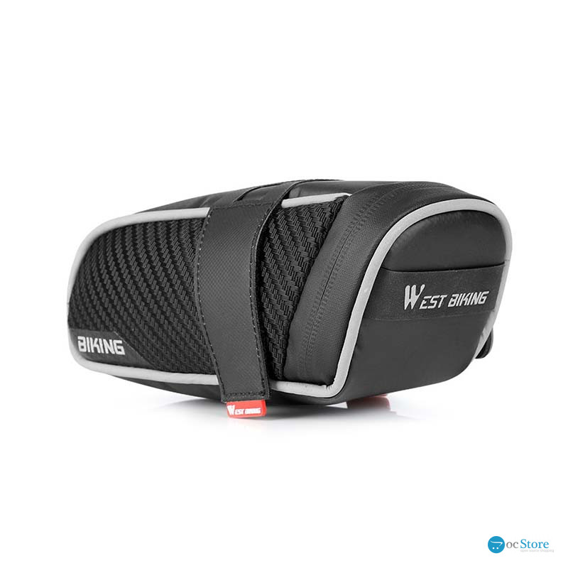 Сумка велосипедная West Biking 0707229 под седло Black + Gray