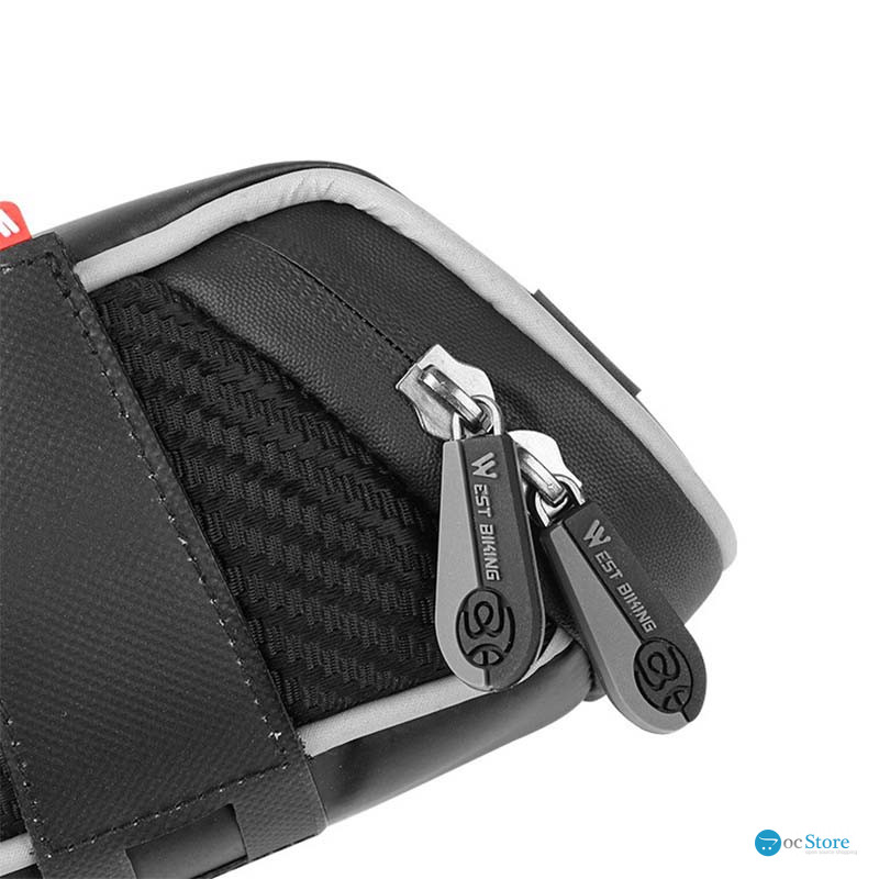 Сумка велосипедная West Biking 0707229 под седло Black + Gray