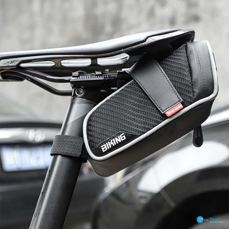 Сумка велосипедная West Biking 0707229 под седло Black + Gray