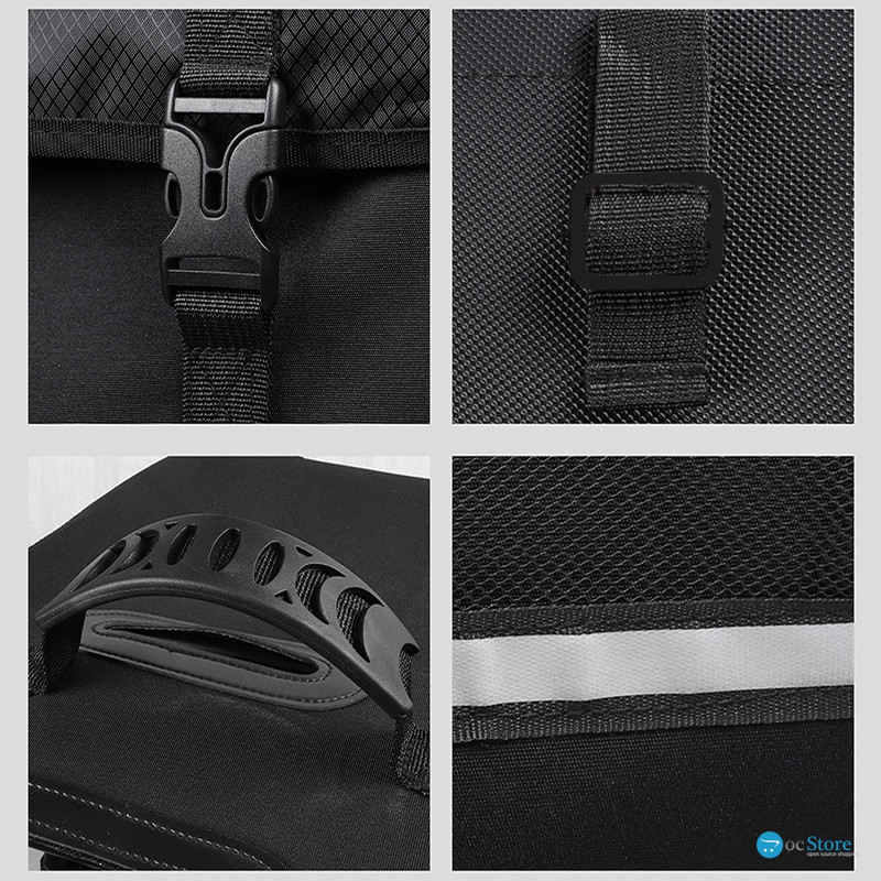 Сумка велосипедная на багажник West Biking 0707238 30L Black