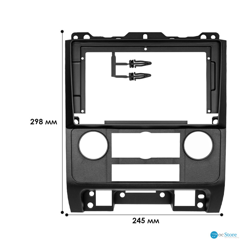 Переходная рамка Ford Escape 2007-2012 Mazda Tribute 2008-2012 Mercury Mariner 2008-2010 (6925) 9"