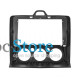 Переходная рамка Ford Focus 2005-2011 Manual AC (FR 110N) 9" Gray