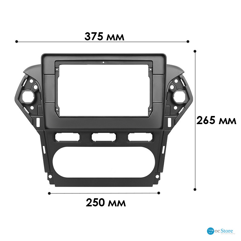 Переходная рамка Ford Mondeo 2010-2014 (7053) 10"