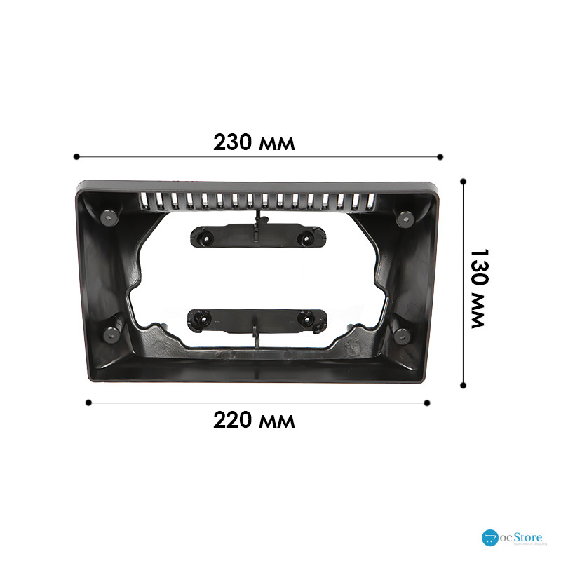 Переходная рамка Ford Transit Custom 2012-2018 Tourneo Custom 2012-2018 Transit Connect 2013-2018 Tourneo Connect 2013-2018 Transit 2014-2018 (4996) 9"