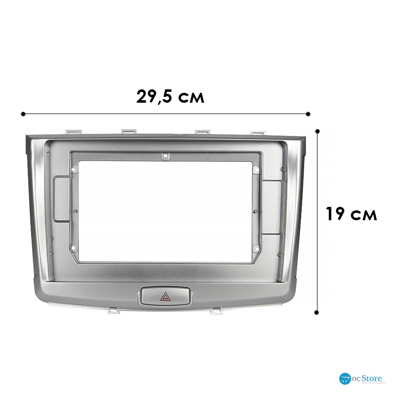 Переходная рамка Great Wall Hover (Haval) H6 2016-2018 (6458) 10,1"