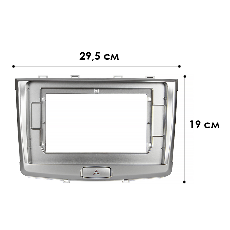 Переходная рамка Great Wall Hover (Haval) H6 2016-2018 (6458) 10,1"