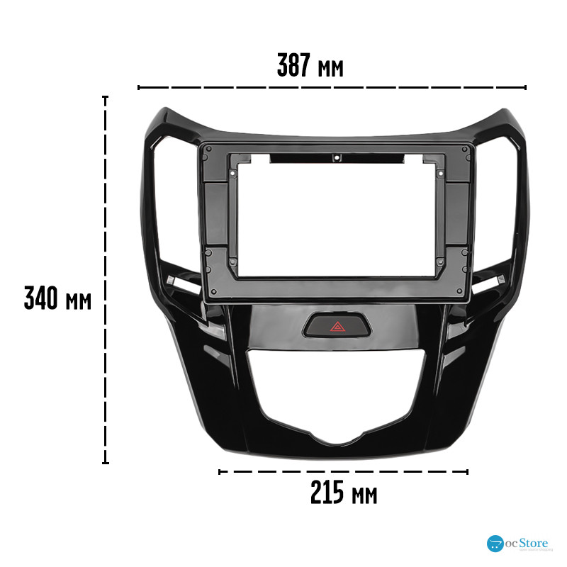 Переходная рамка Great Wall Hover (Haval) M4 2014+ (7295) 9"