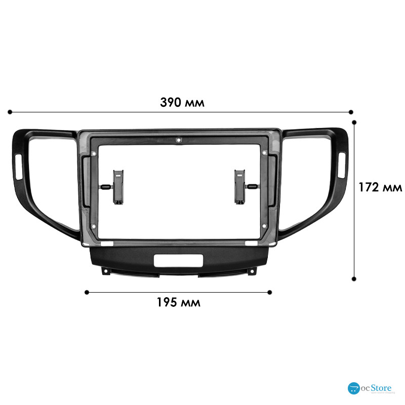 Переходная рамка Honda Accord 8 2008-2015 Acura TSX 2008-2012 (7552) 9"