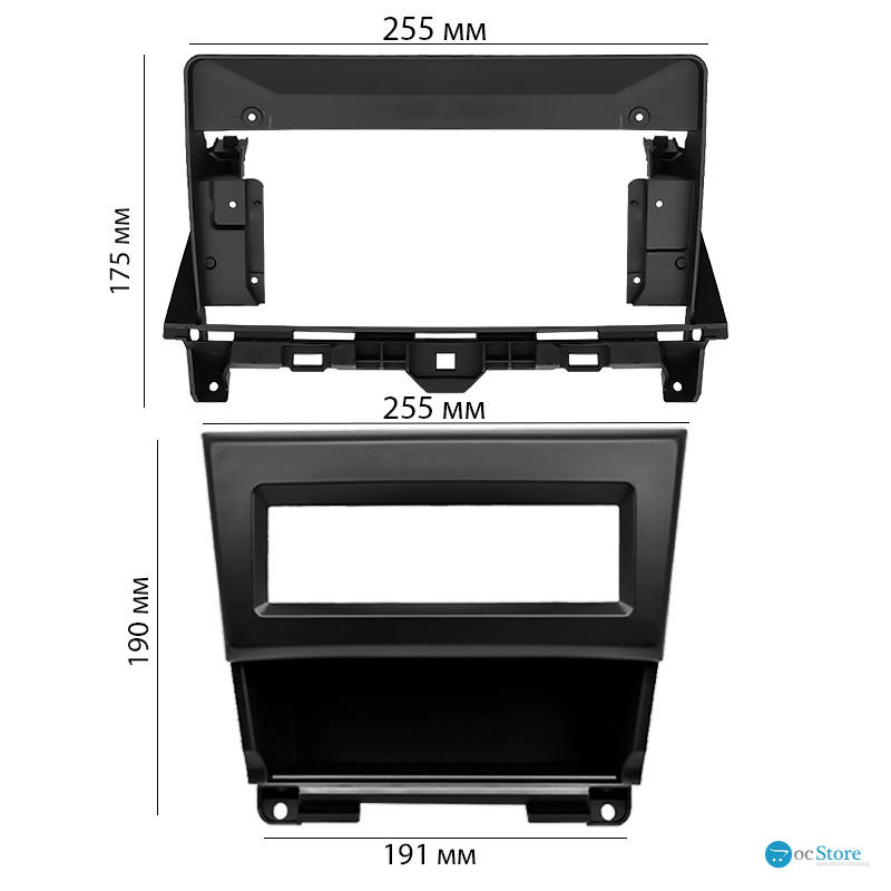Переходная рамка Honda Accord 8 2008-2012 Crosstour 2010-2012 (6503) 10,1"
