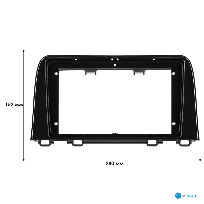 Переходная рамка Honda CR-V 2017+ (2165) 9"