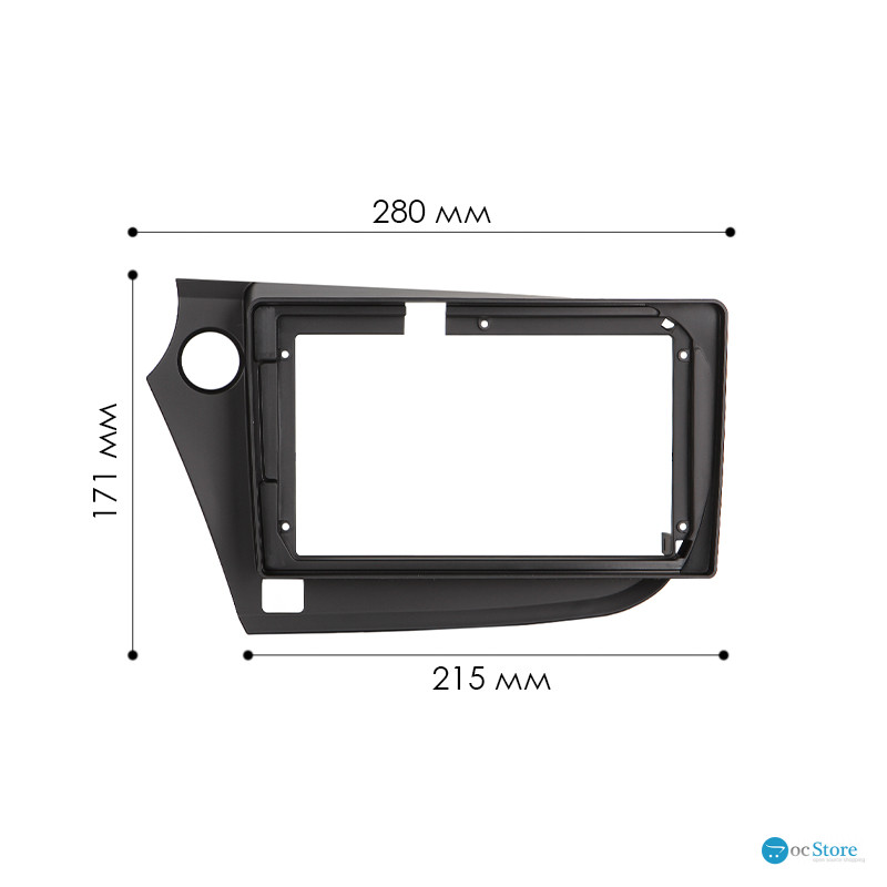 Переходная рамка Honda Insight 2009-2014 (6960) 9"