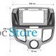 Переходная рамка Honda Odyssey 2003-2008 (6746) 10.1"