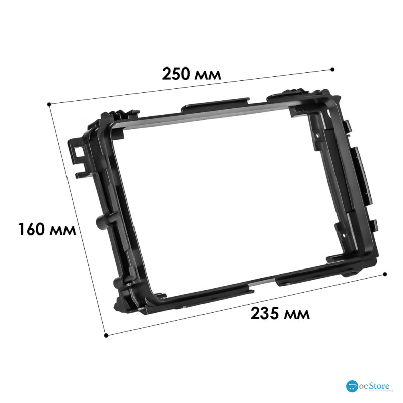 Переходная рамка Honda Vezel/XRV/HRV 2014+ (6335) 9"