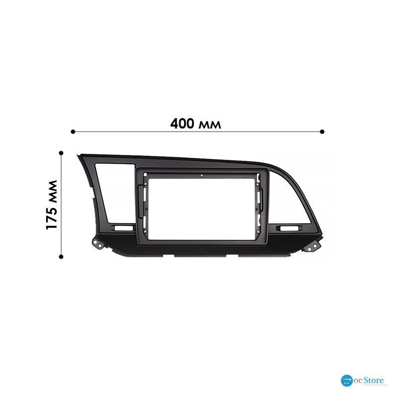 Переходная рамка Hyundai Elantra (AD) 2016-2020 Avante (AD) 2015-2020 (6765) 9"