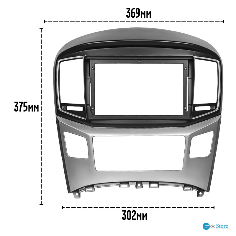 Переходная рамка Hyundai Grand Starex H1 2015-2020 (6785) 9"