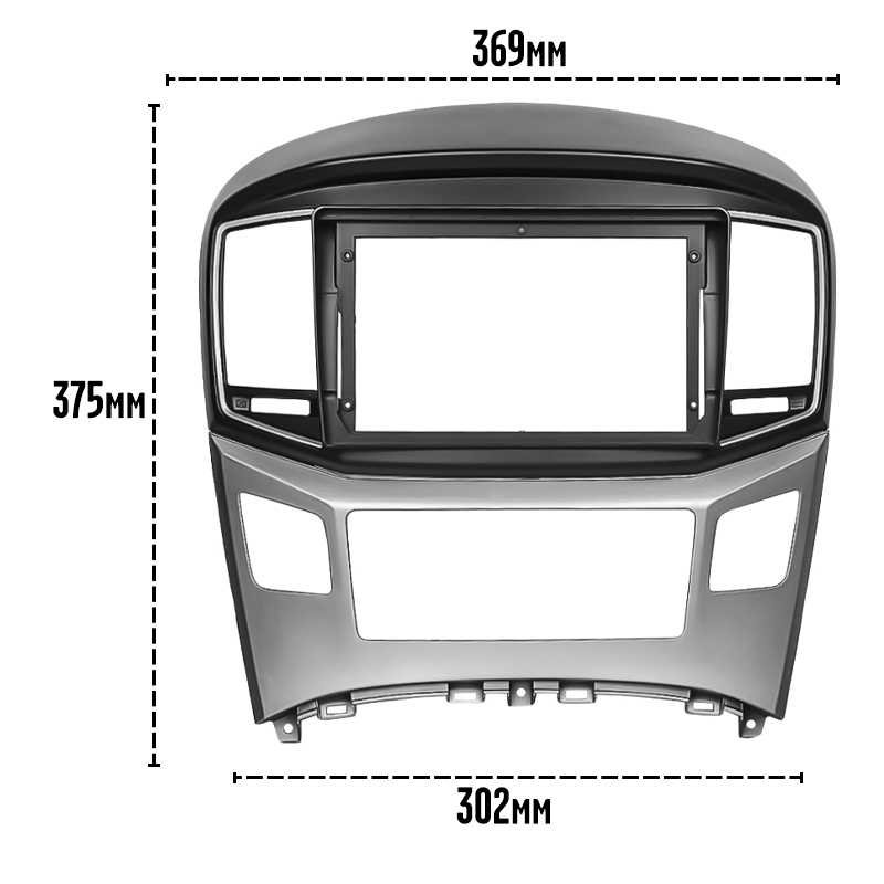 Переходная рамка Hyundai Grand Starex H1 2015-2020 (6785) 9"