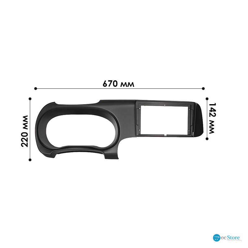 Переходная рамка Hyundai i10 2019+ 9" (7499)