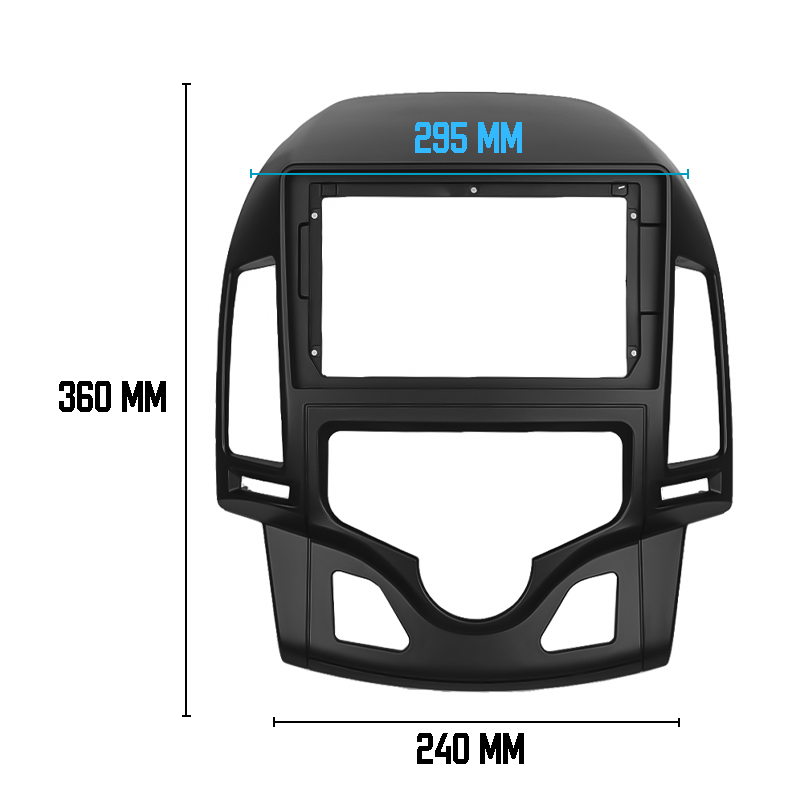 Переходная рамка Hyundai i30 (FD) 2008-2011 Auto AC (6884) 9"