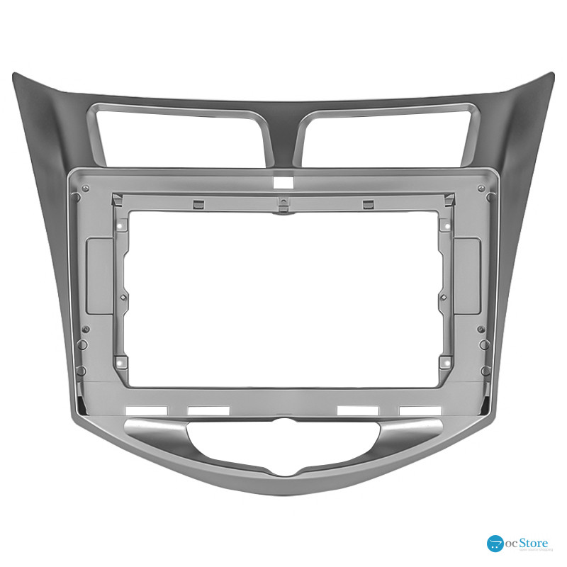 Переходная рамка Hyundai Solaris Accent 2010-2017 Dodge Attitude 2011-2014 (3021) 10.1"