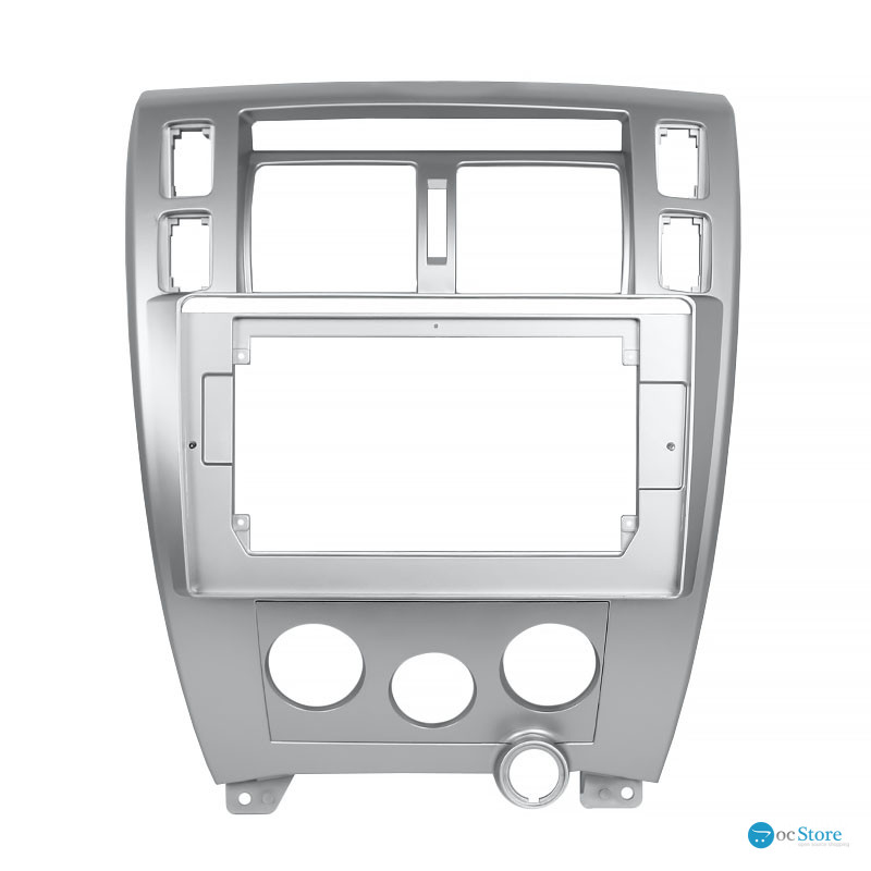 Переходная рамка Hyundai Tucson 2005-2010 (HY 166T) 5842 10.1 Silver