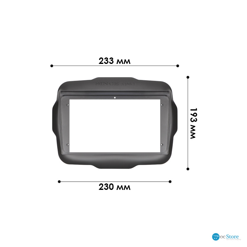 Переходная рамка Jeep Renegade 2014+ (7219) 9"