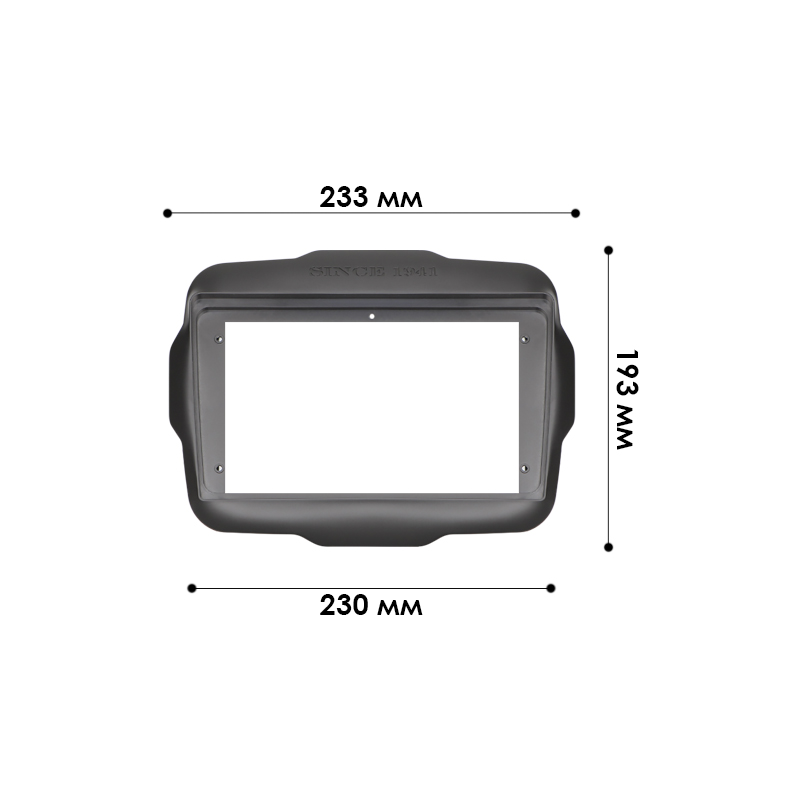 Переходная рамка Jeep Renegade 2014+ (7219) 9"