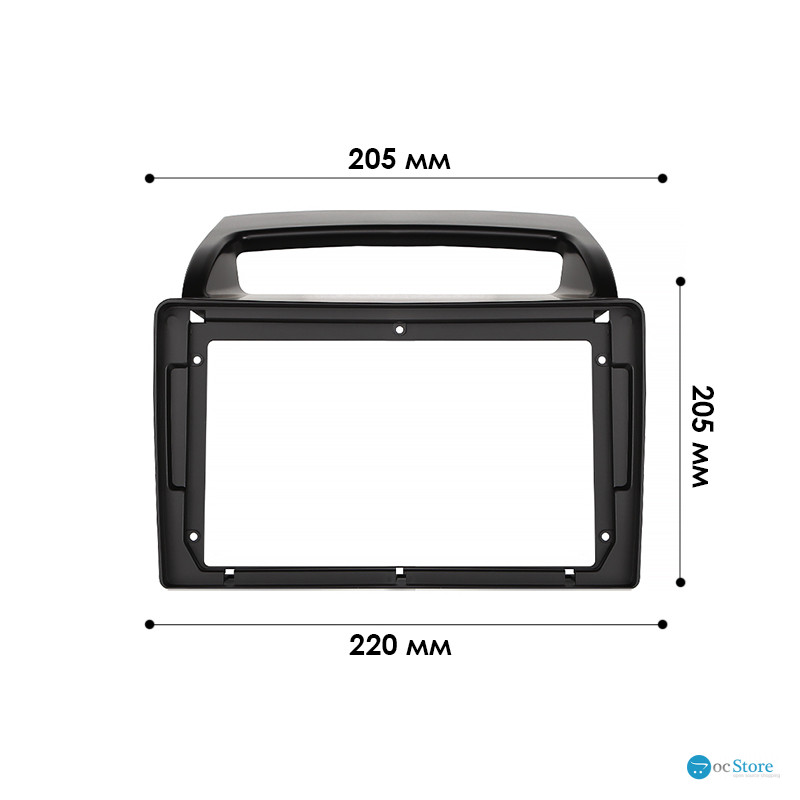 Переходная рамка Kia Carnival 2006-2014 (7279) 9"