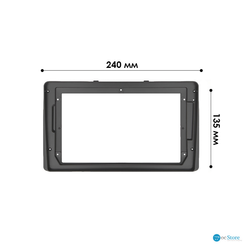 Переходная рамка Kia Carnival 2014-2020 9" (7277)