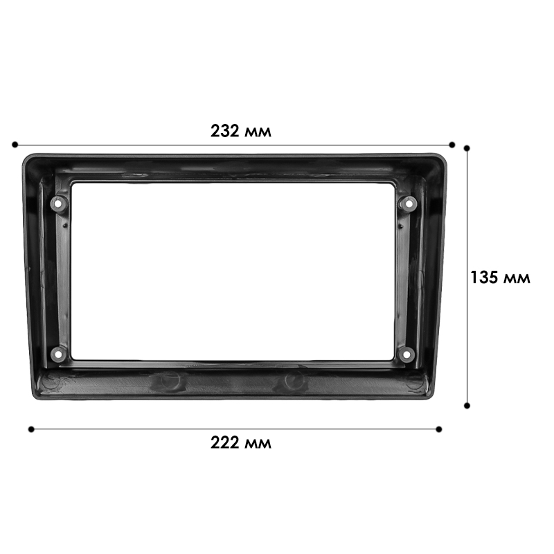 Переходная рамка Kia Ceed 2007-2009 (7717) 9"