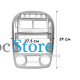 Переходная рамка KIA Cerato Hatchback (LD) 2004-2006 AC (7008) 9"