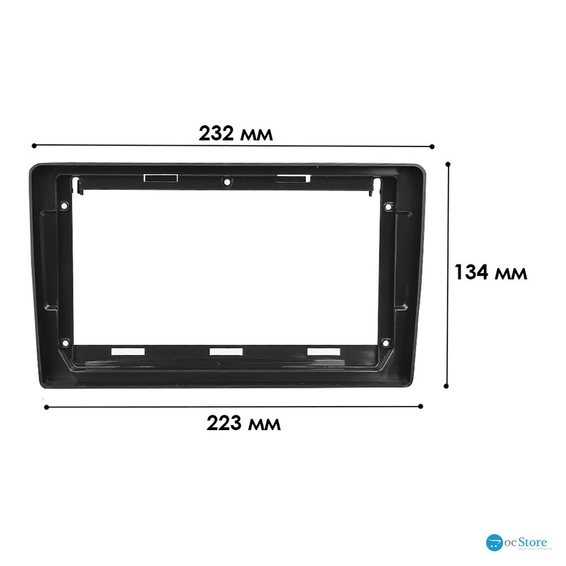 Переходная рамка Kia Optima 2000-2005 Magentis 2000-2005 (7352) 9"