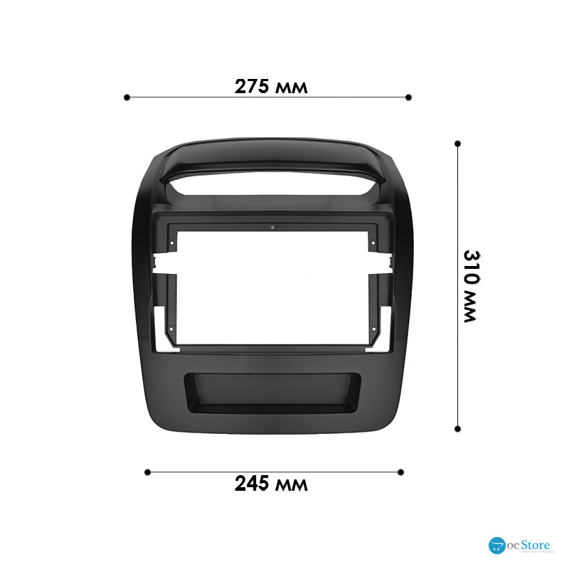 Переходная рамка Kia Sorento (XM) 2012-2020 (7278) 9"