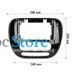 Переходная рамка Kia Soul 2013-2019 ver.2 (7280) 9"