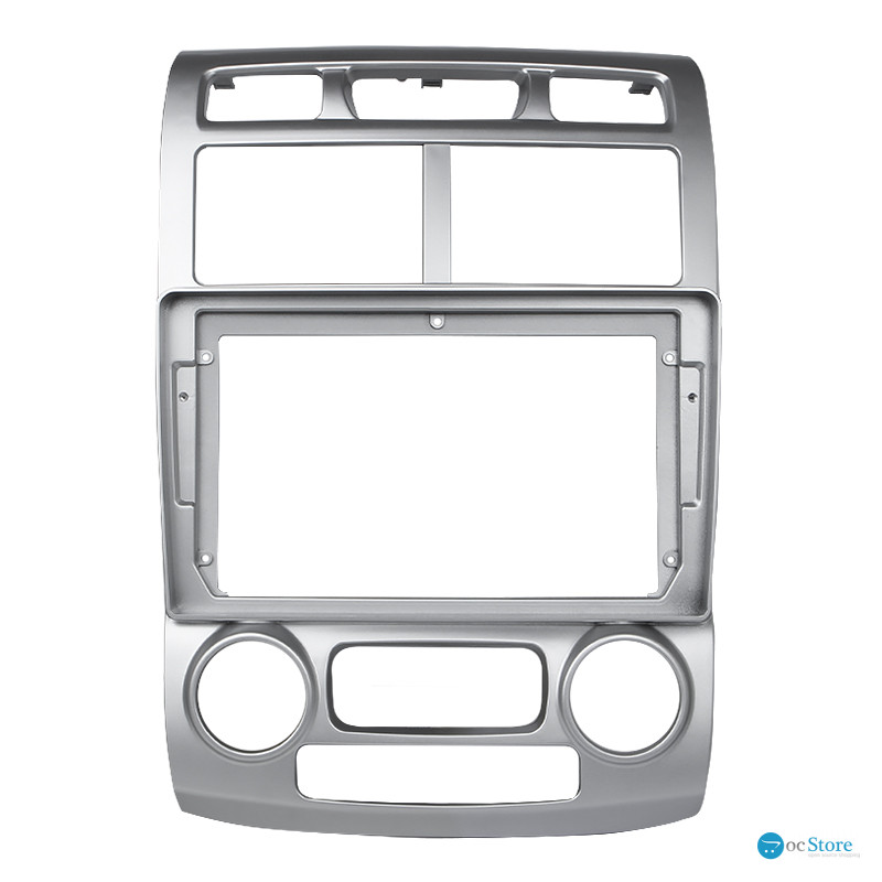 Переходная рамка Kia Sportage 2005-2010 (7085)  9" Silver