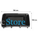 Переходная рамка Lexus RX200t RX300 RX350 RX350I RX450hl IV 2020-2021 10.1" (4629)