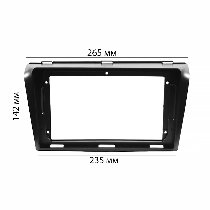 Переходная рамка Mazda 3 2004-2008 Axela 2006-2008 (MA 036N) 6341 9" Black