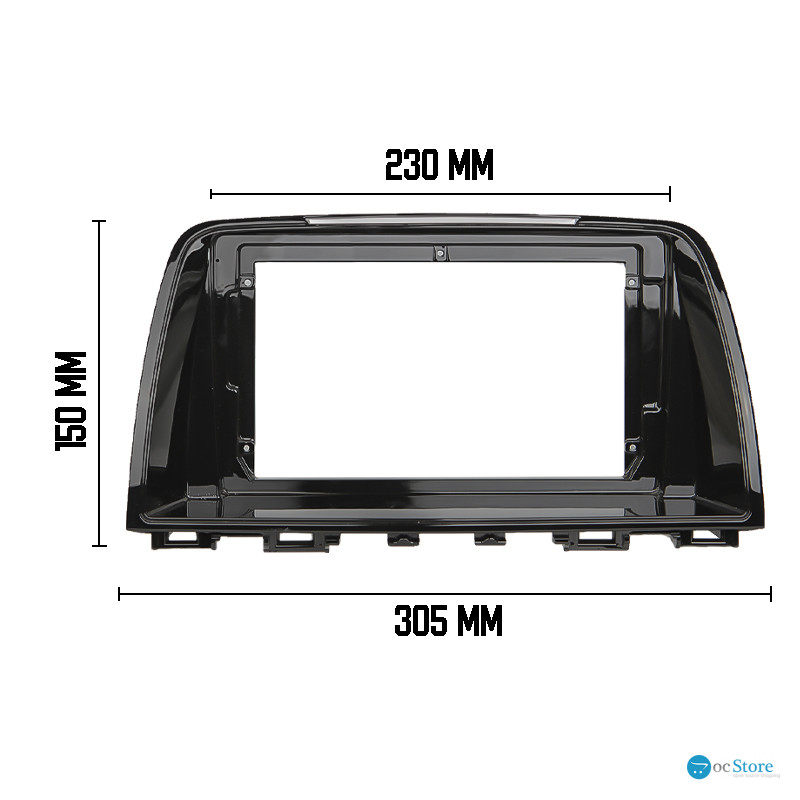 Переходная рамка Mazda 6 2012-2015 (6581) 9"